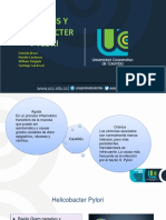 Gastritis y Helicobacter Pylori