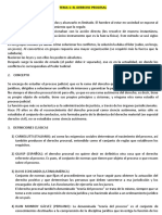 Derecho procesal: concepto, características e historia