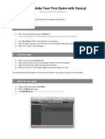 Lesson 1 - Make Your First Game With Stencyl: 1 Get Started