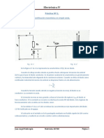 Rectificación monofásica en simple onda