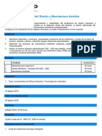 Ingenieria Del Diseño y Manufactura Asistida