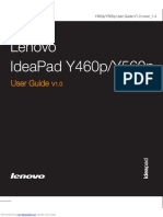 Lenovo Ideapad Y460P/Y560P: User Guide User Guide