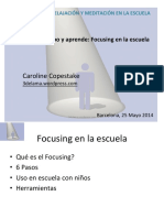 Escucha Tu Cuerpo y Aprende Focusing en La Escuela Sra Caroline Copestake PDF