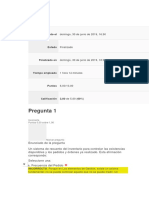 Examen Unidad Tres Administracion de Procesos II