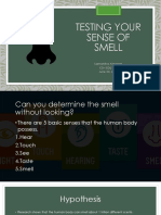 Testing Your Sense of Smell