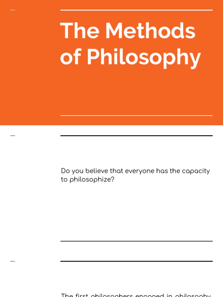 critical thinking method of philosophy