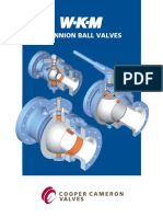 WKM Trunnion Ball Valve PDF