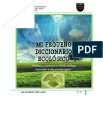 Diccionario Ecologico