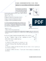 Exercícios FIS 201 - Capítulos 4 e 5 - Leis de Newton Do Movimento e Aplicações