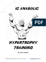 Basic Anabolic: Hypertrophy Training
