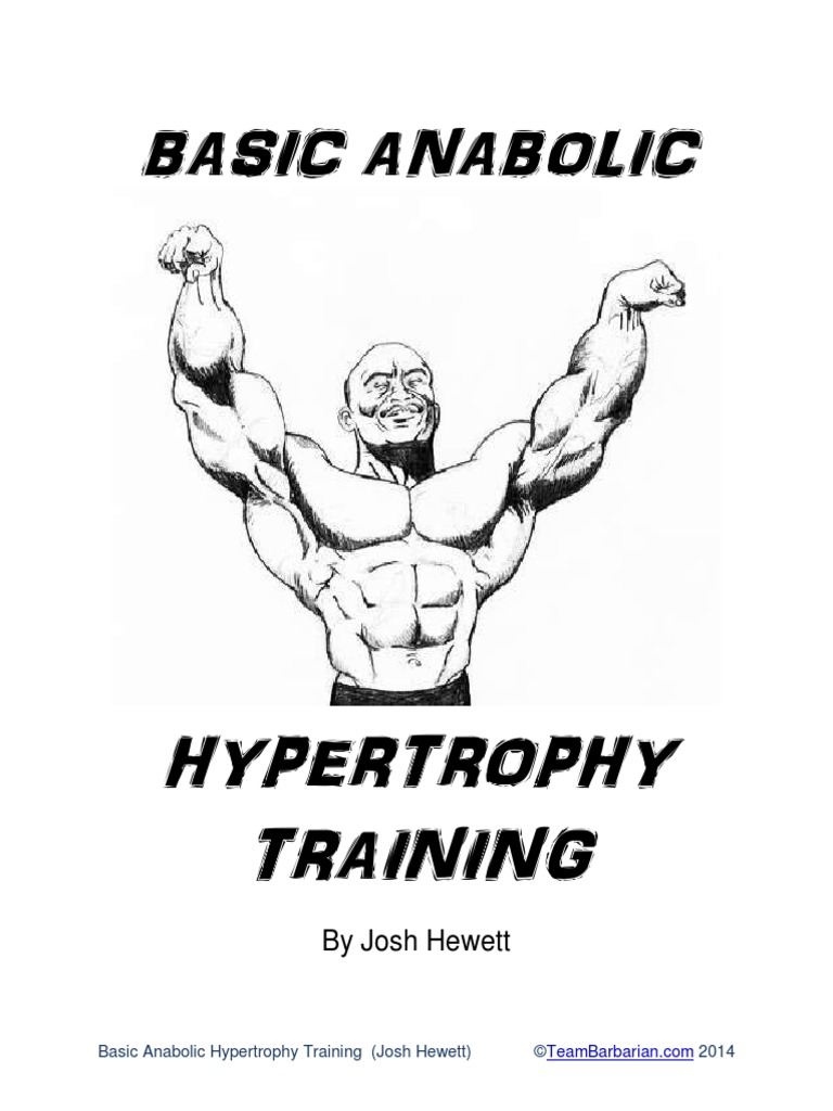 Basic Anabolic: Hypertrophy Training | PDF | Muscle Hypertrophy | Muscle