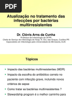 Tratamento de infecções bacterianas multirresistentes
