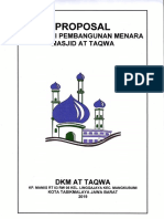 Proposal Pembangunan Renovasi Menara Masjid AtTaqwa