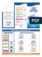 Triptico Todos Podemos Cuidar El Agua - Mk13