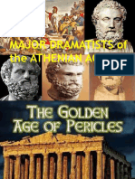 Major Dramatists of The Athenian Age