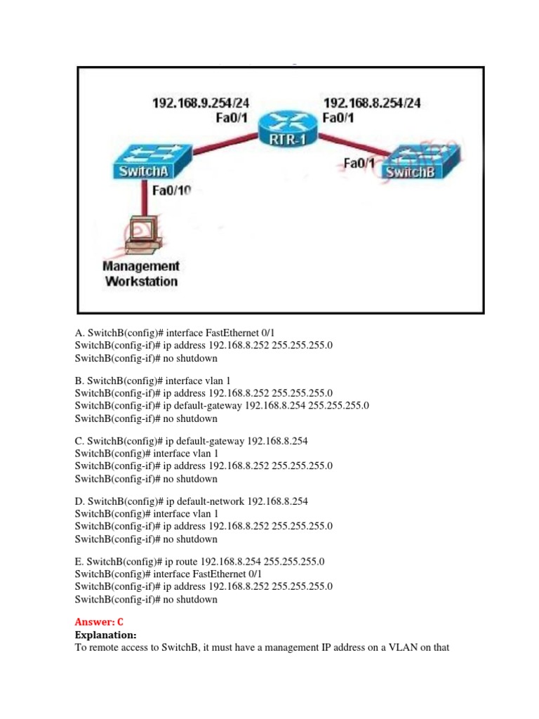 STP Designated Ports in Cisco Switches | PDF | Network Switch ...