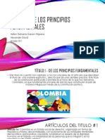 Principios fundamentales de Colombia