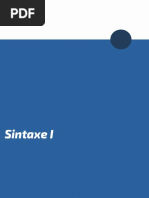 Sintaxe_I