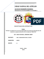 Investigacion de Operaciones