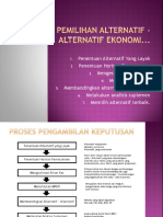 ANALISIS ALTERNATIF INVESTASI