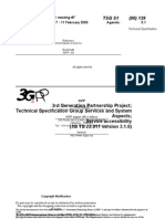 3rd Generation Partnership Project Technical Specification Group Services and System Aspects Service Accessibility (3G TS 22.011 Version 3.1.0)