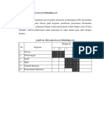 Jadwal Pelaksanaan Pekerjaan PDF