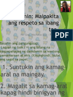 27 - Health - 1stGrading-Maipakita Ang Respeto Sa Ibang Tao