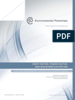 Crest Factor, Power Factor, and Waveform Distortion: An Environmental Potentials White Paper