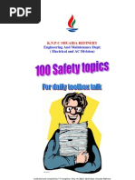 Download 100 Safety Topics for Daily Toolbox Talk by silash SN41514469 doc pdf