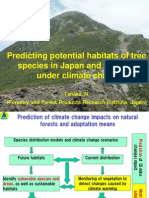 Predicting Potential Habitats of Tree Species in Japan and East Asia Under Climate Change_Tanaka