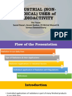 Industrial (Non-Medical) Uses of Radioactivity