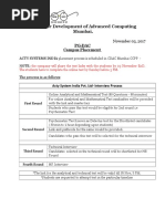 8.campus Notice of ACTY Systems India On 04 and 05 November 2017