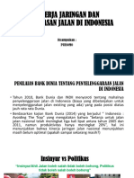 Kinerja Jaringan Dan Perkerasan Jalan Di Indonesia