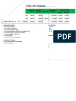 Contoh Simulasi Price List BP2BT Dibandingkan FLPP