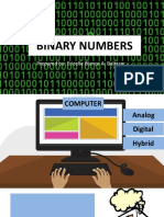 Binary Numbers: Prepared By: Ericelle Bianca A. Baltazar