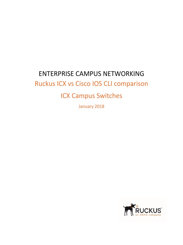 Ruckus Enterprise Campus Network | PDF | Voice Over Ip | Network Switch