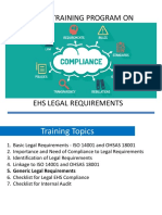 EHS Legal Framework