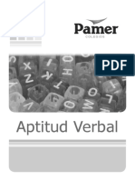 Aptitud Verbal: Sinonimia y antonimia contextual