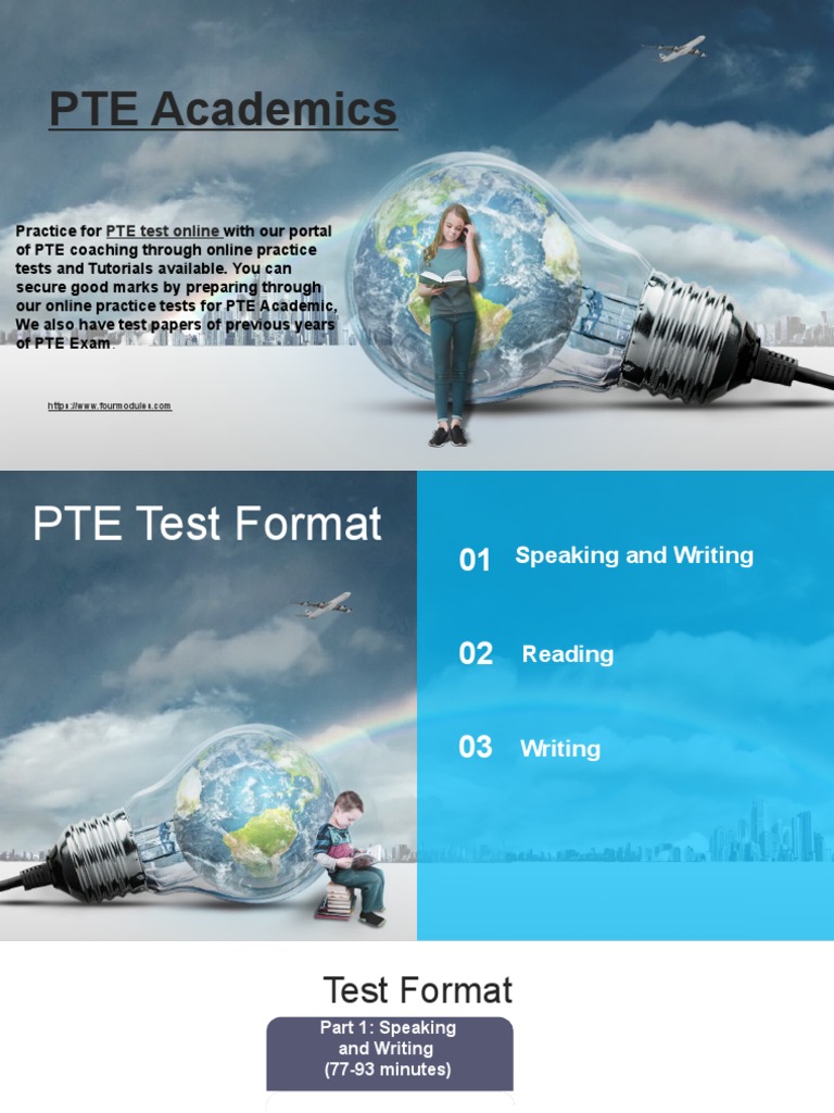 Pte Academics PTE Test PTE Exam | PDF | Test (Assessment) | Essays
