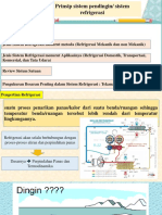 Prinsip Sistem Refrigerasi