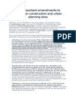 Romanian construction and urban planning laws updated