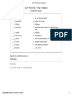 Alcpt Practice - Form 28 - Vocabulary