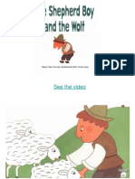 The Boy Who Cried Wolf Storybook