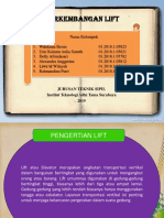 Perkembangan Lift: Jurusan Teknik Sipil Institut Teknologi Adhi Tama Surabaya 2019