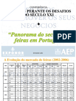 Apresentação_Panorama Das Feiras e Exposições - PORTUGAL