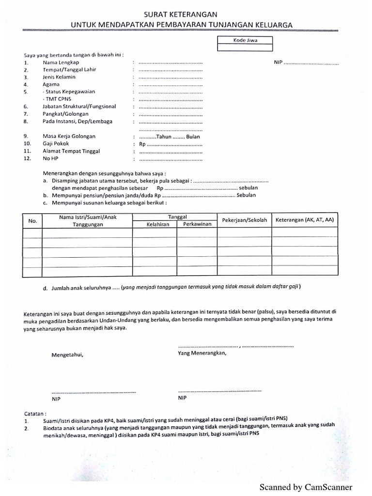 Lampiran KP4 | PDF