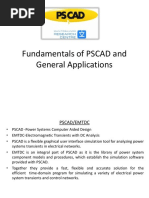 Fundamentals of PSCAD & General Applications