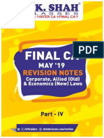 Final Ca: Revision Notes