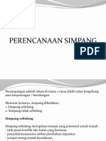 PGJ-Perencanaan Simpang PDF