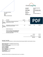 Google Apps Renewal Invoice